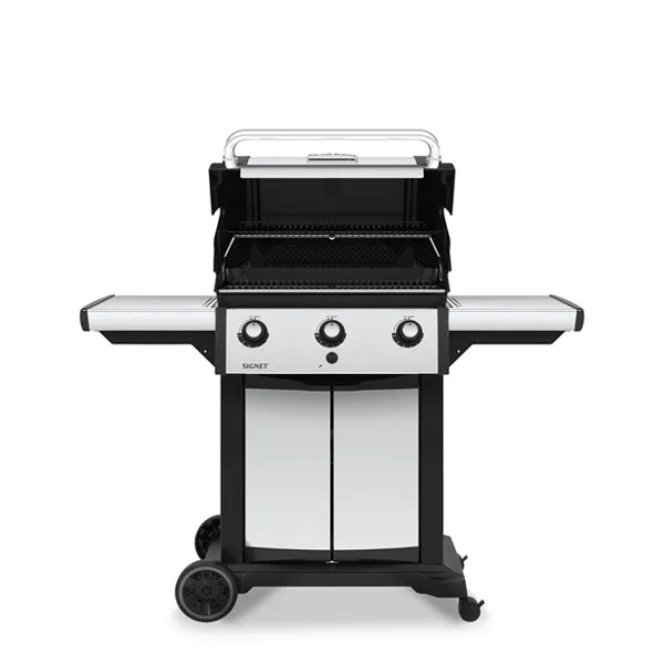 Broil King Signet 320 gasbarbecue propaan 3-branders gietijzer