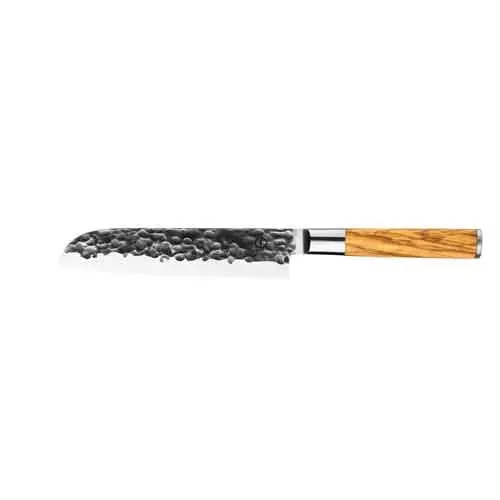 Sartons Olive Forged santokumes 18 cm Japanse staal