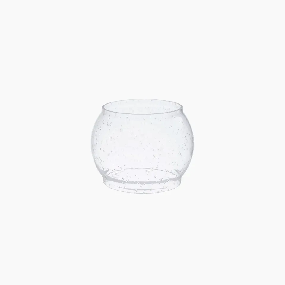Barebones Railroad Lantern glazen lens Clear glas