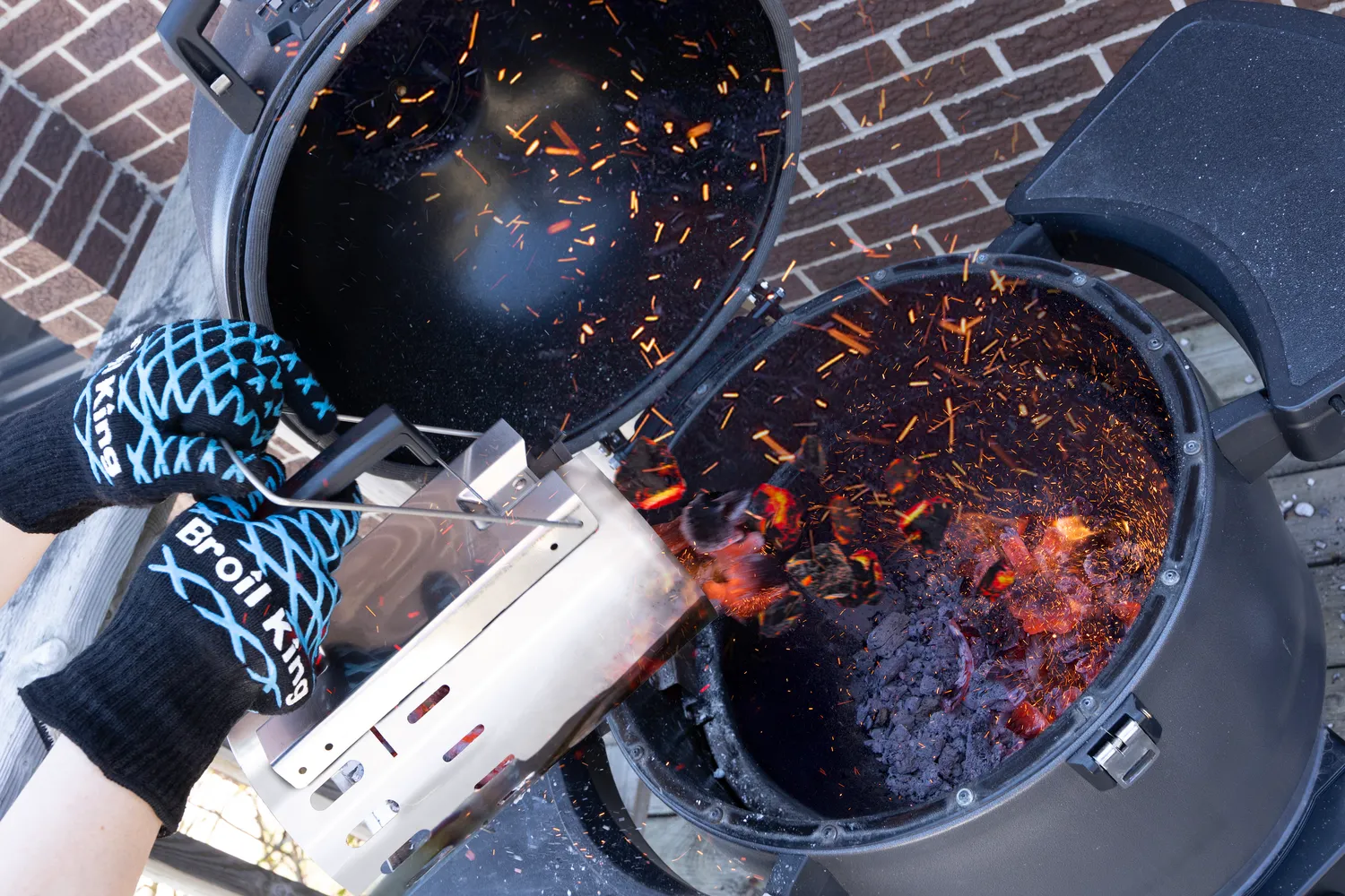 Broil King Charcoal Starter kolenstarter rvs