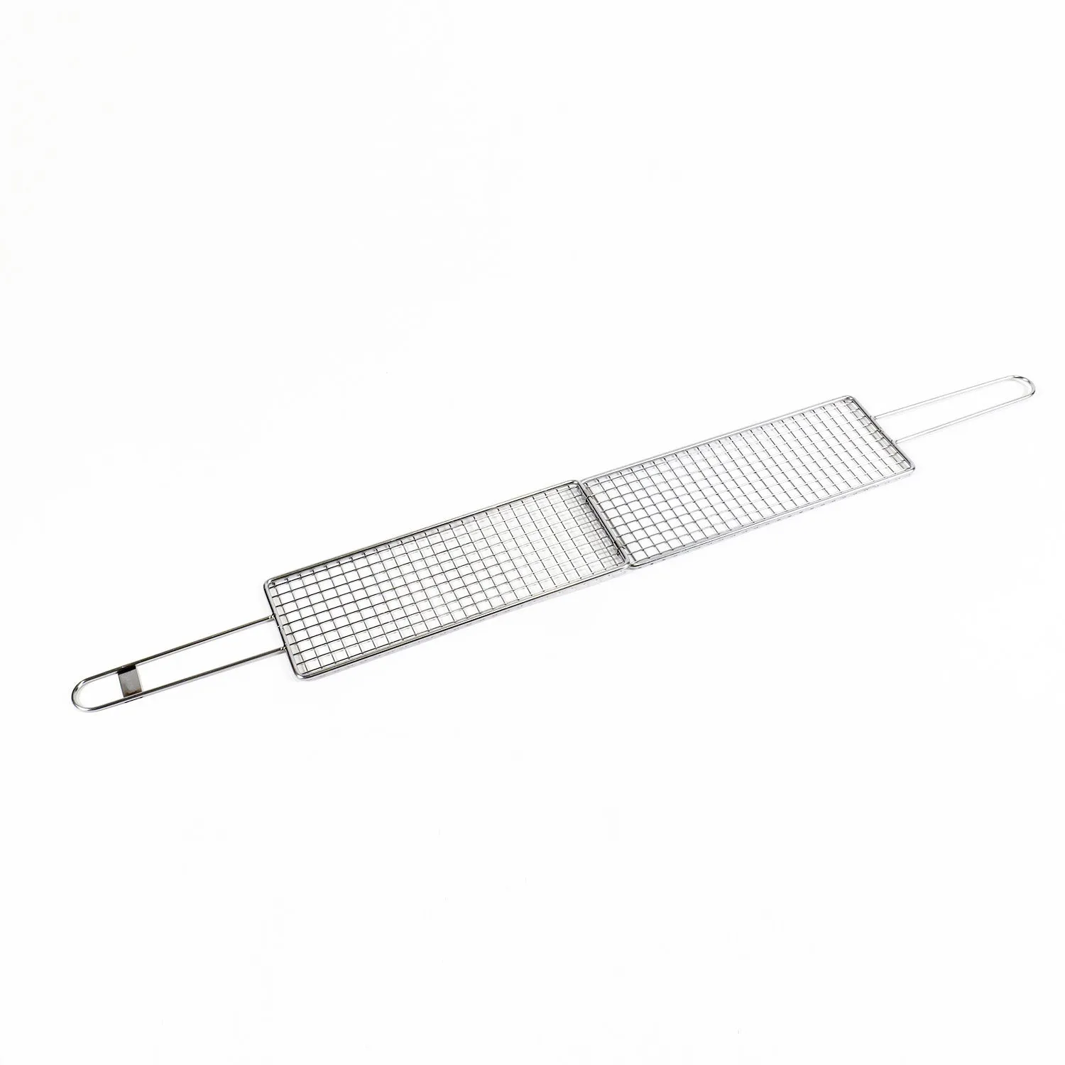 Kasai Grill Dubbele Grillmand 30x12cm RVS 45cm