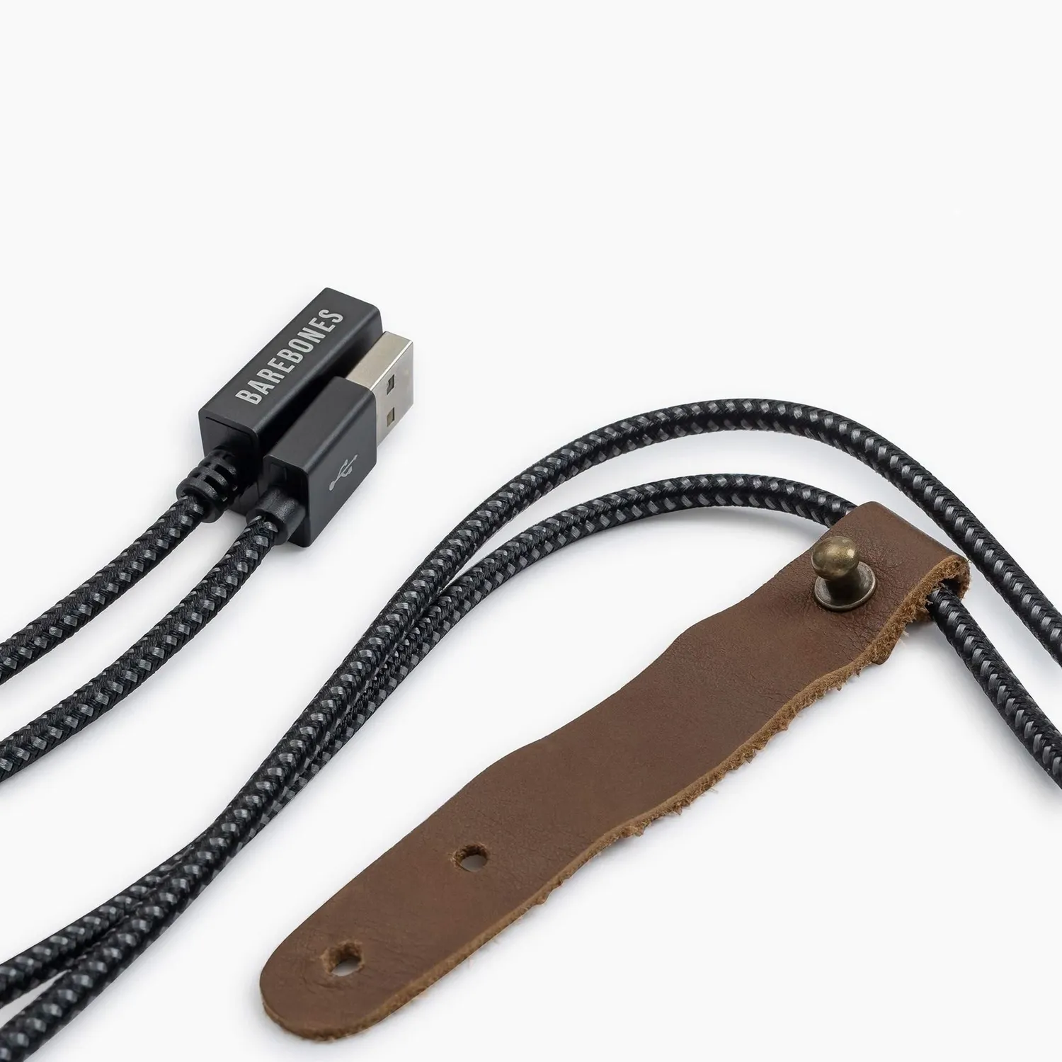 Barebones 2.0 USB verlengkabel 2 meter zwart