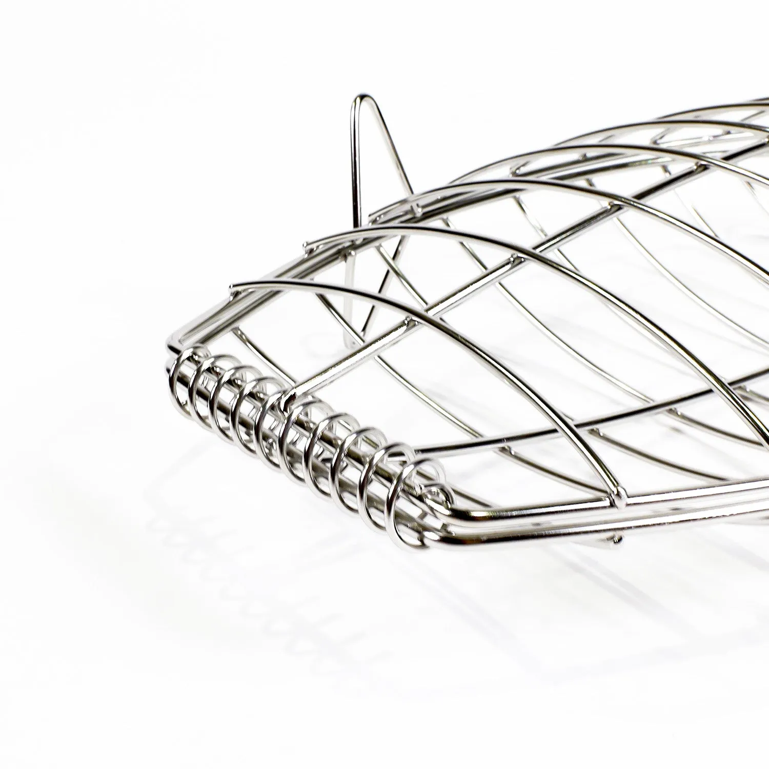 Kasai Grill Large Vis Grillmand RVS 45x20 cm