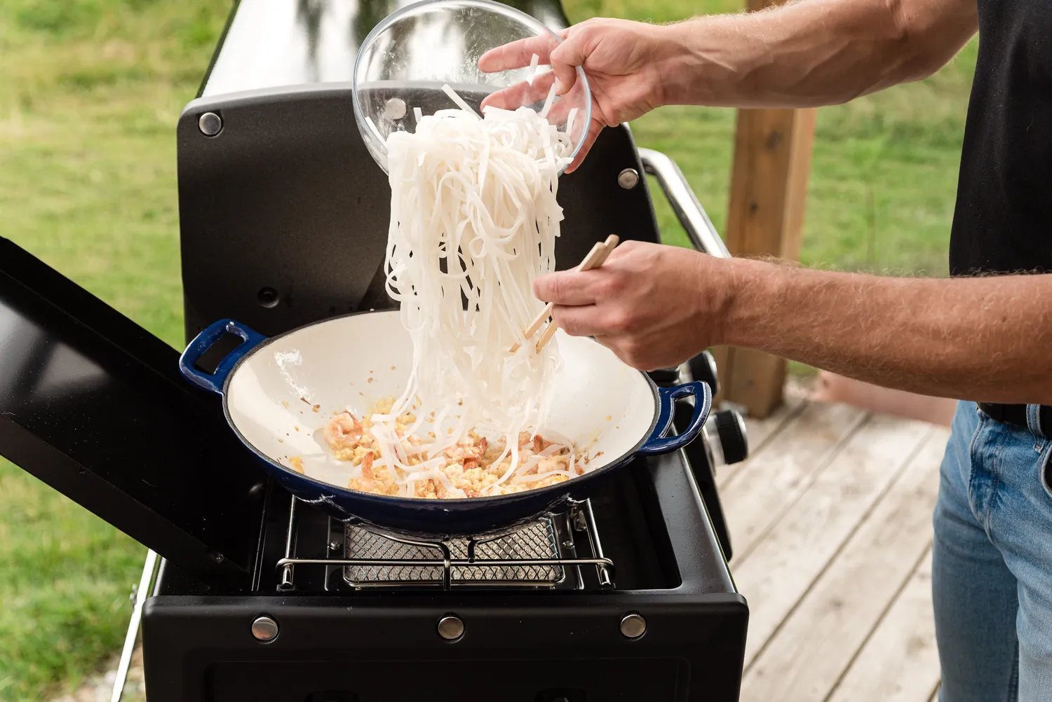 Broil King Cast Grilling Wok grillwok 35 cm gietijzer
