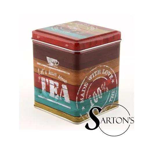 Sartons Love theeblik voor losse thee