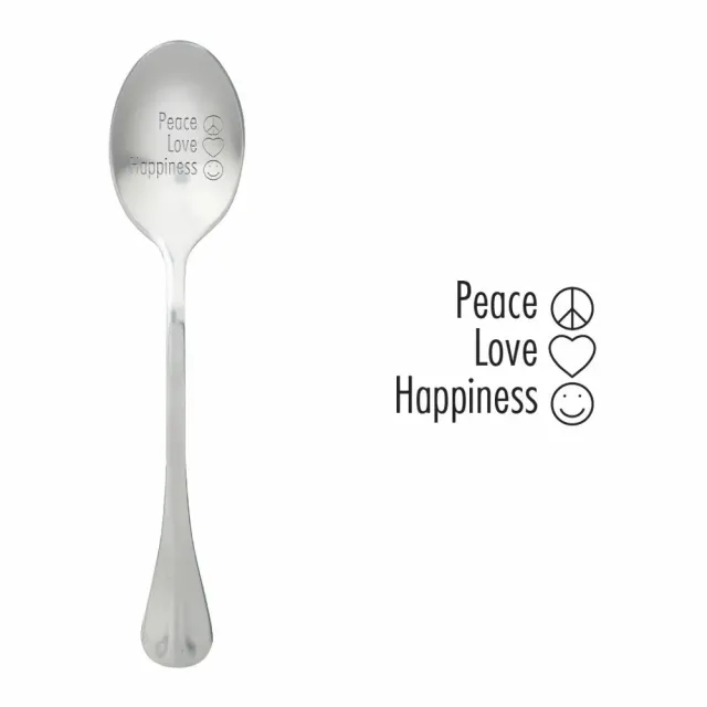 Sartons Peace Love Happiness thee losse thee