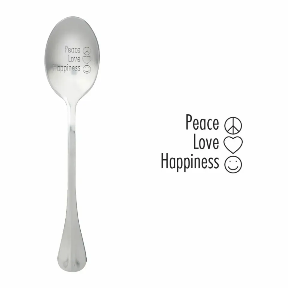 Sartons Peace Love Happiness thee losse thee