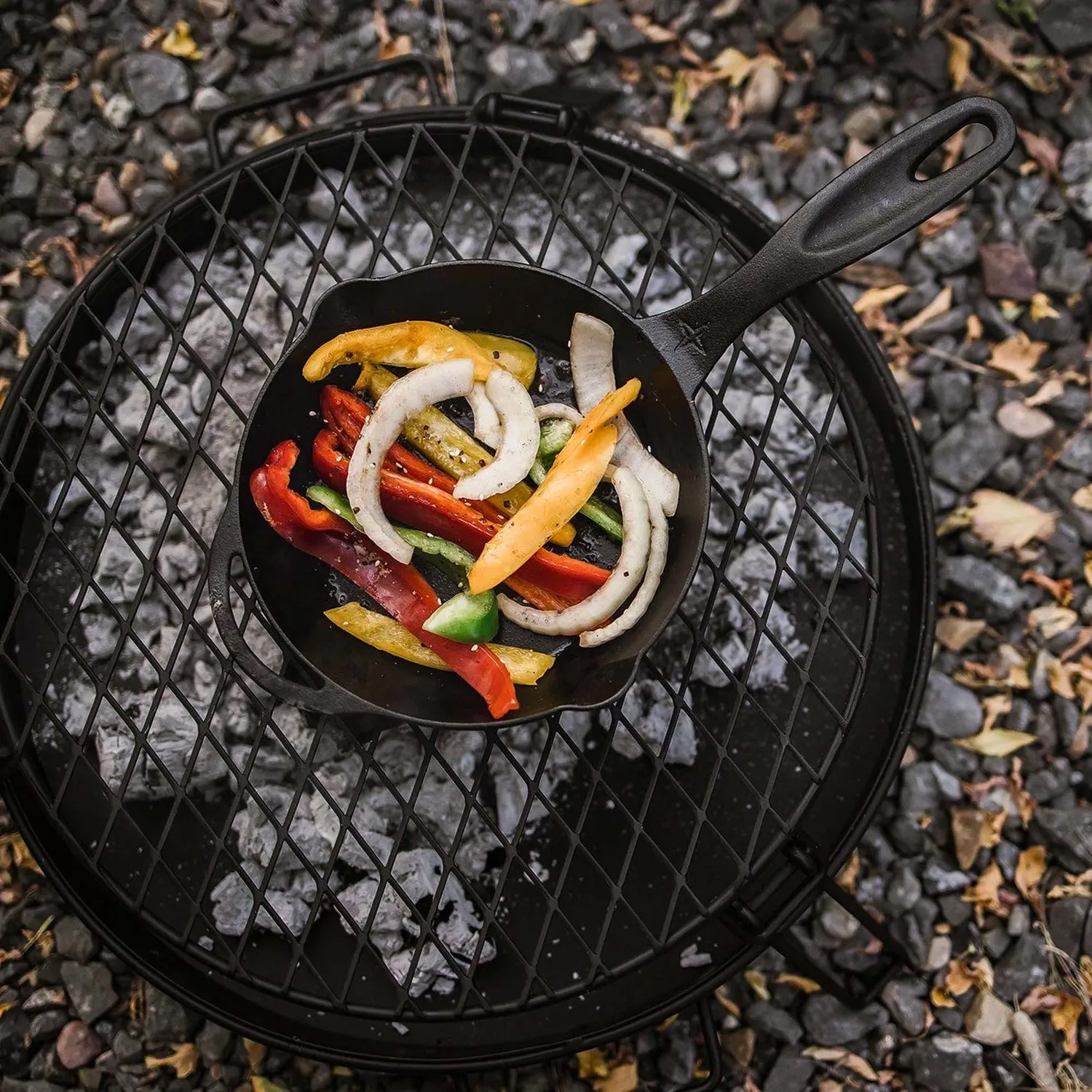 Bare Bones Living Cowboy Grill Charcoal Tray kolenbak staal