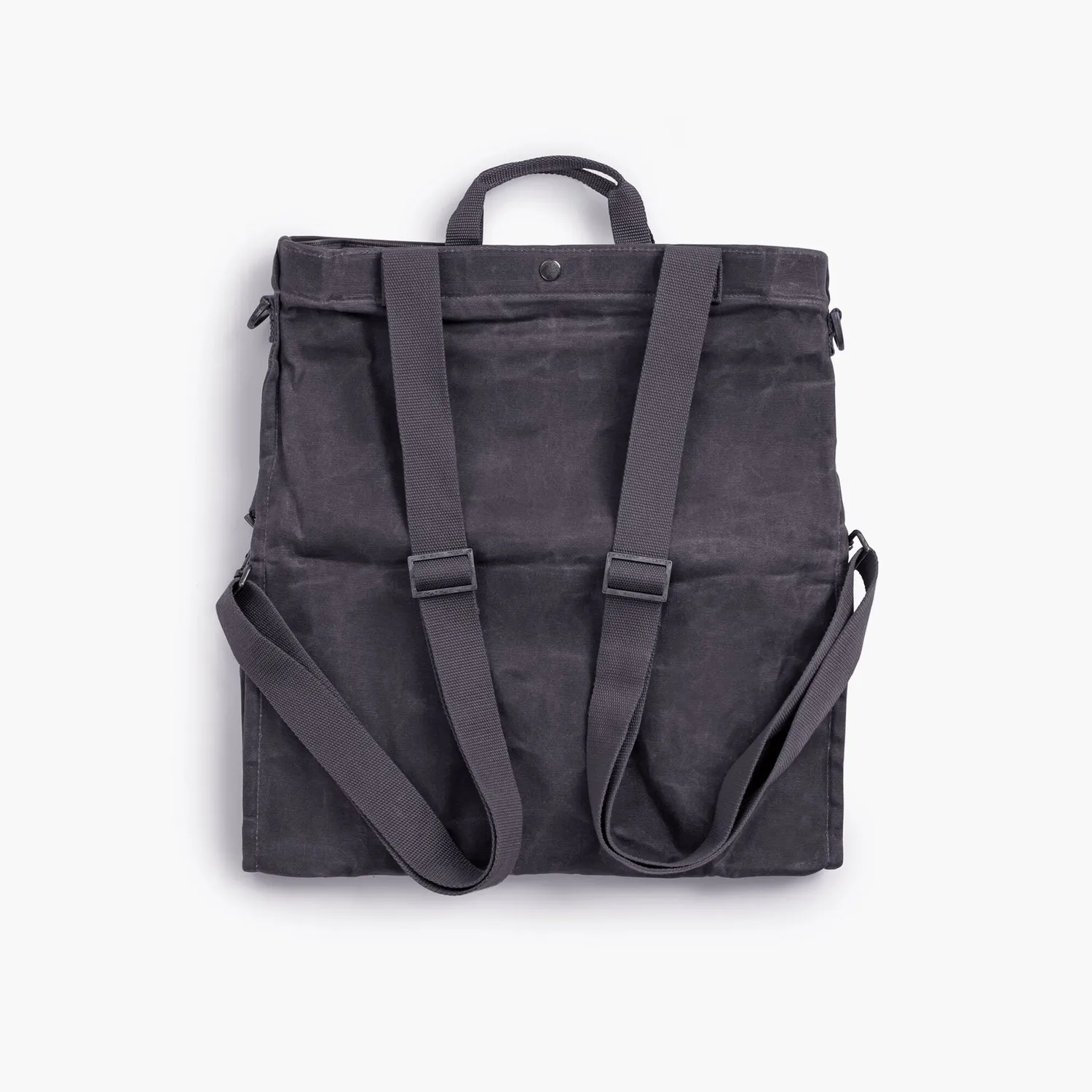 Bare Bones Living Gathering Bag oogsttas slate gray wax