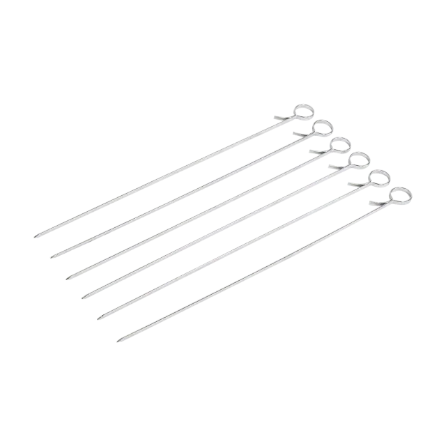 Kasai Grill Platte BBQ Spiesen RVS Set van 6