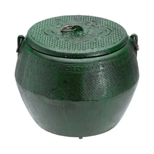Konro gietijzeren houtskoolblusser 23x18cm hergebruik