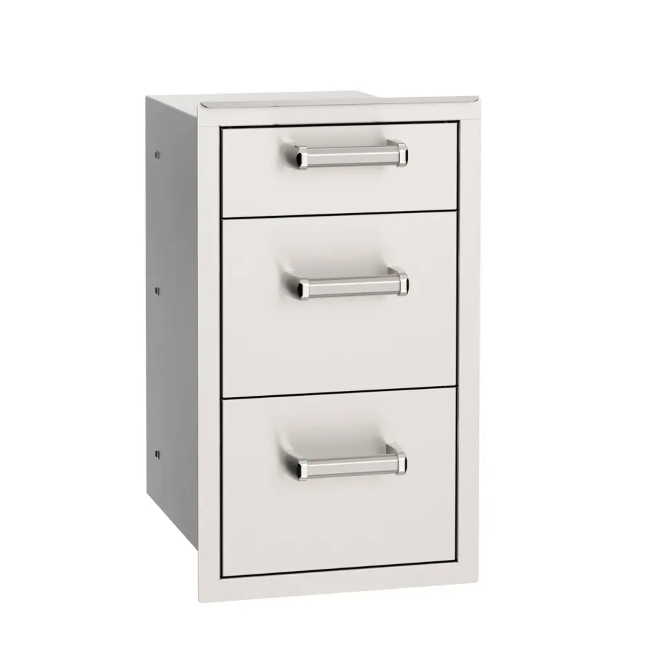 Fire Magic Triple Drawer inbouwlade 3-vaks rvs