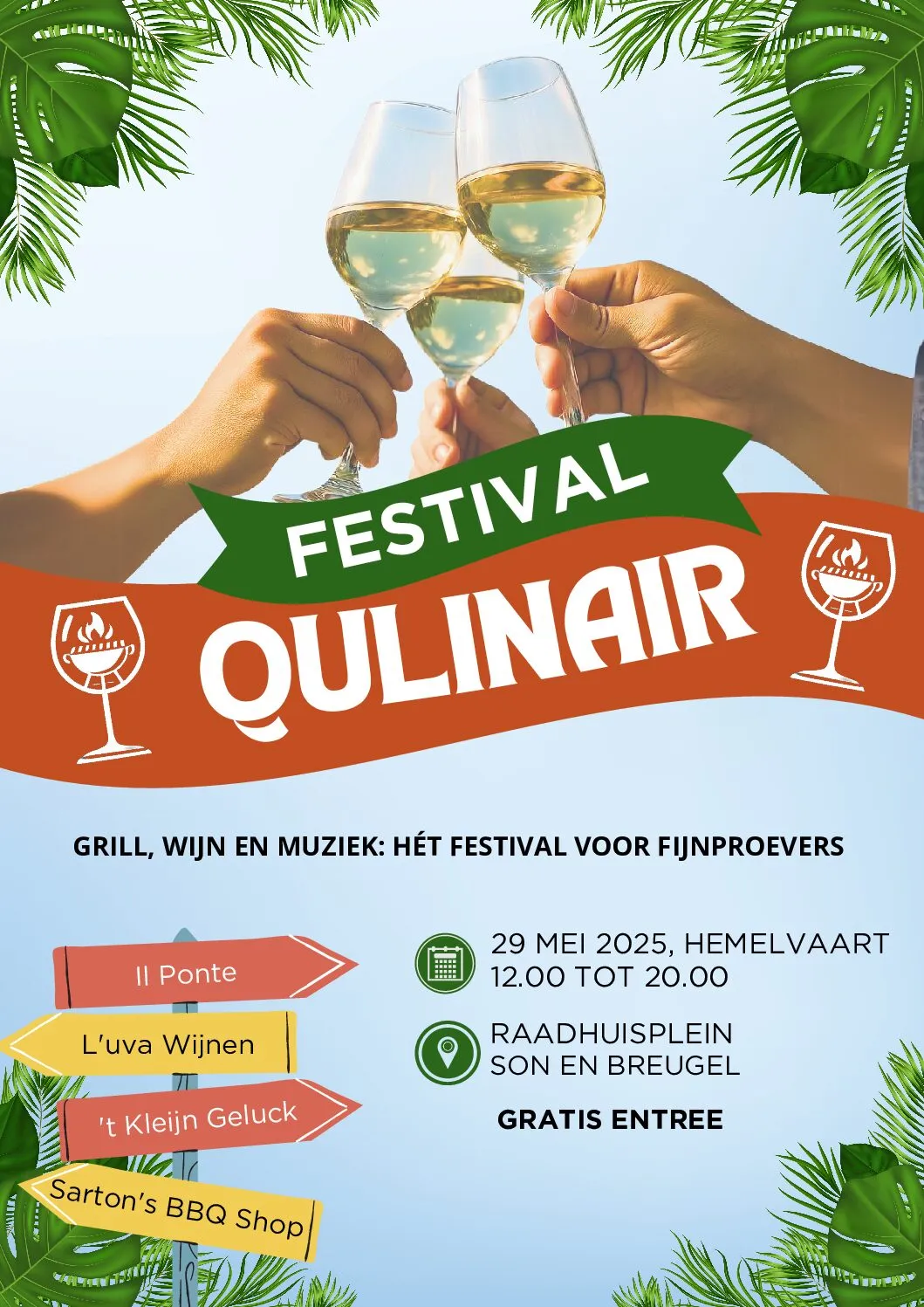 Sartons Festival Culinair 2025 festivalticket