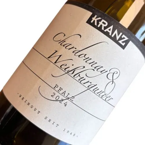 Weingut Kranz Chardonnay Weissburgunder witte wijn ECO