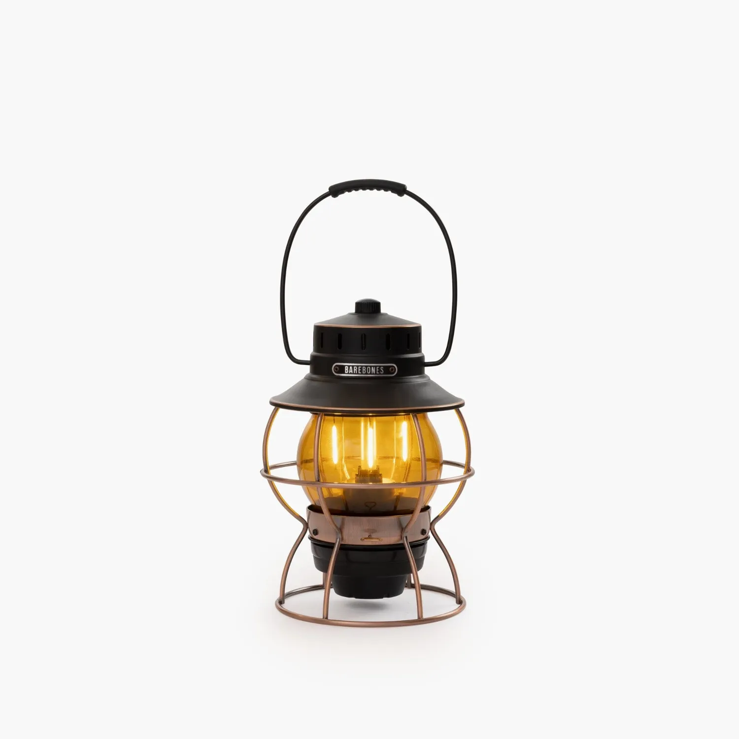 Barebones Railroad Lantern glazen lens Clear glas