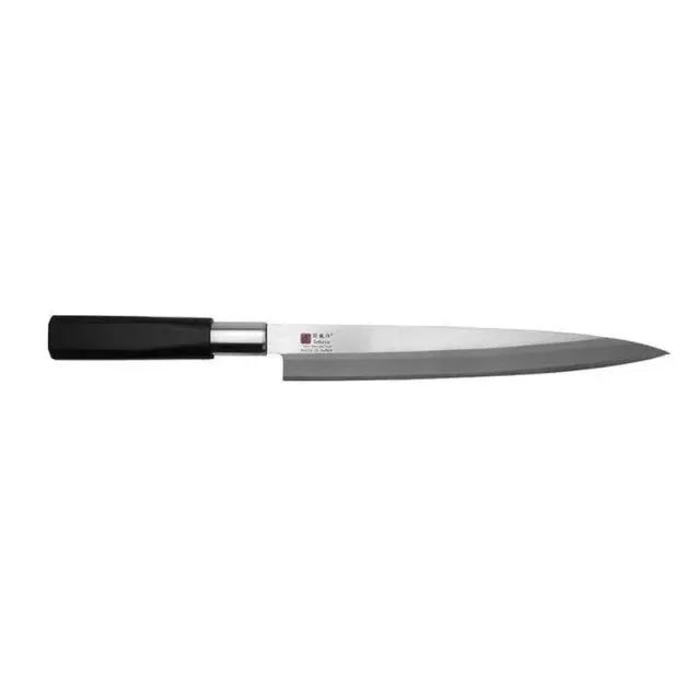 Konro Sekiryu sashimimes 21cm zwart roestvrij staal