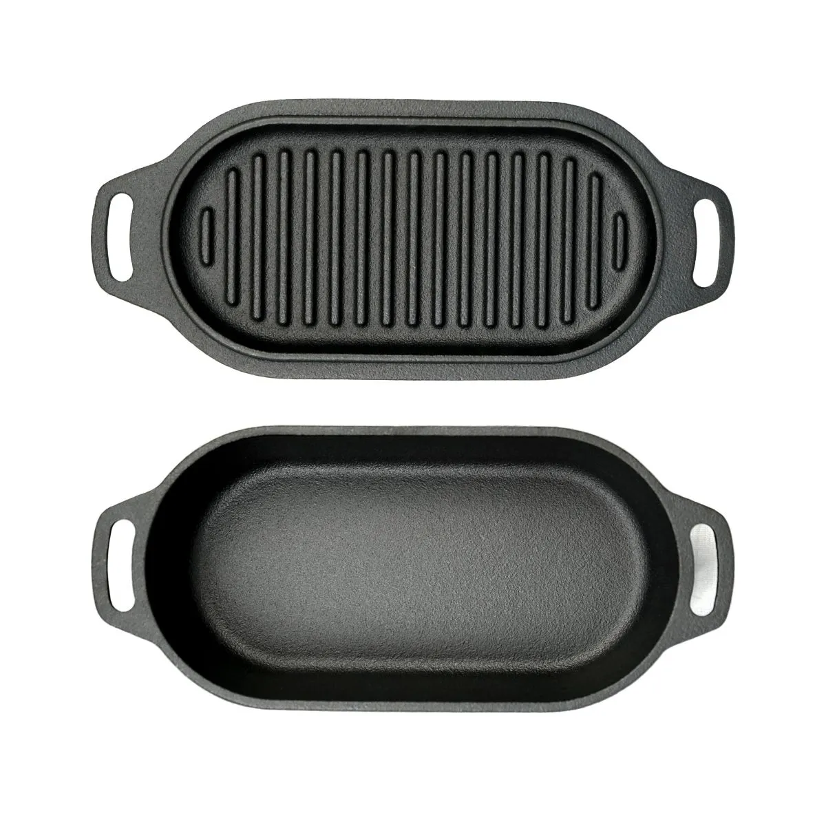 Sartons Dutch Oven ovaal 2 liter met skillets
