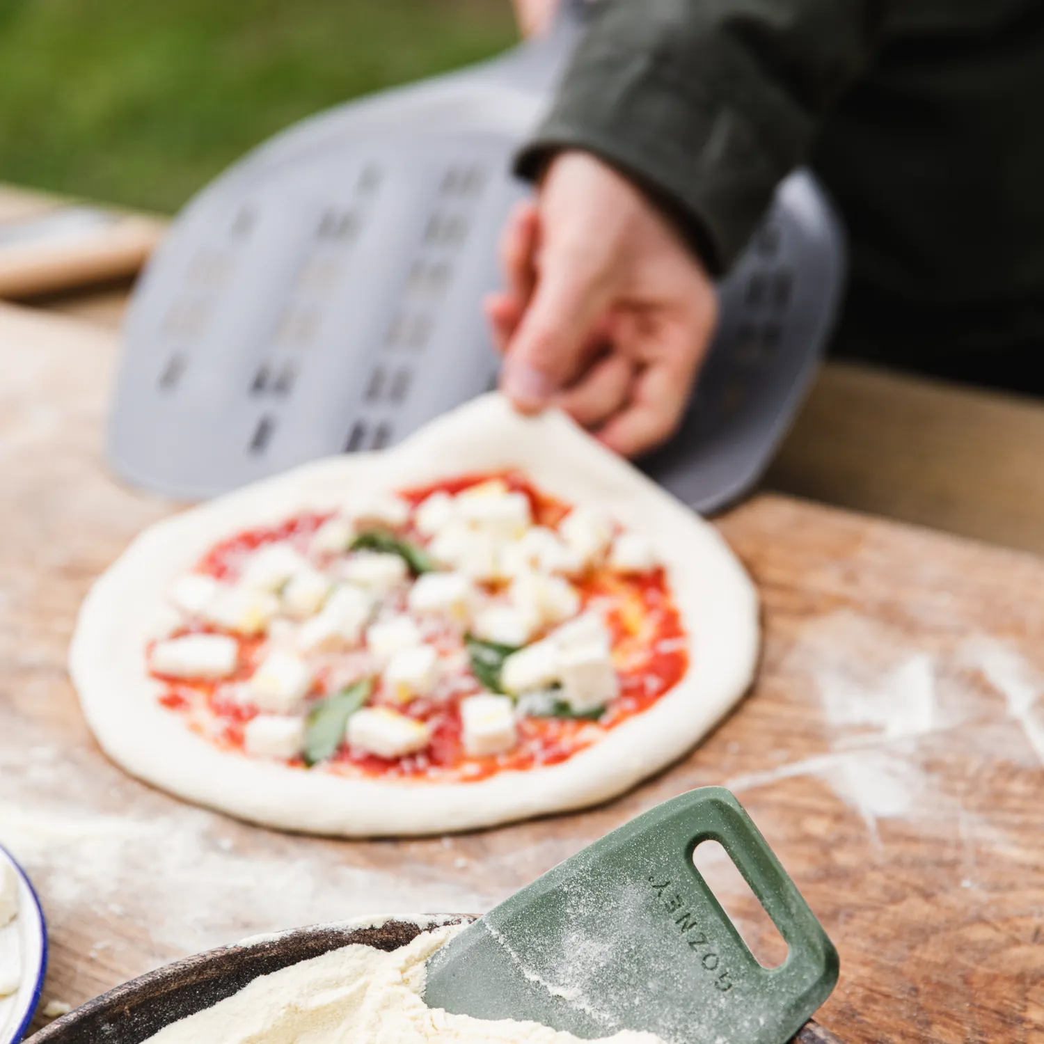 Gozney Roccbox Pizza Peel pizzaschep geperforeerd