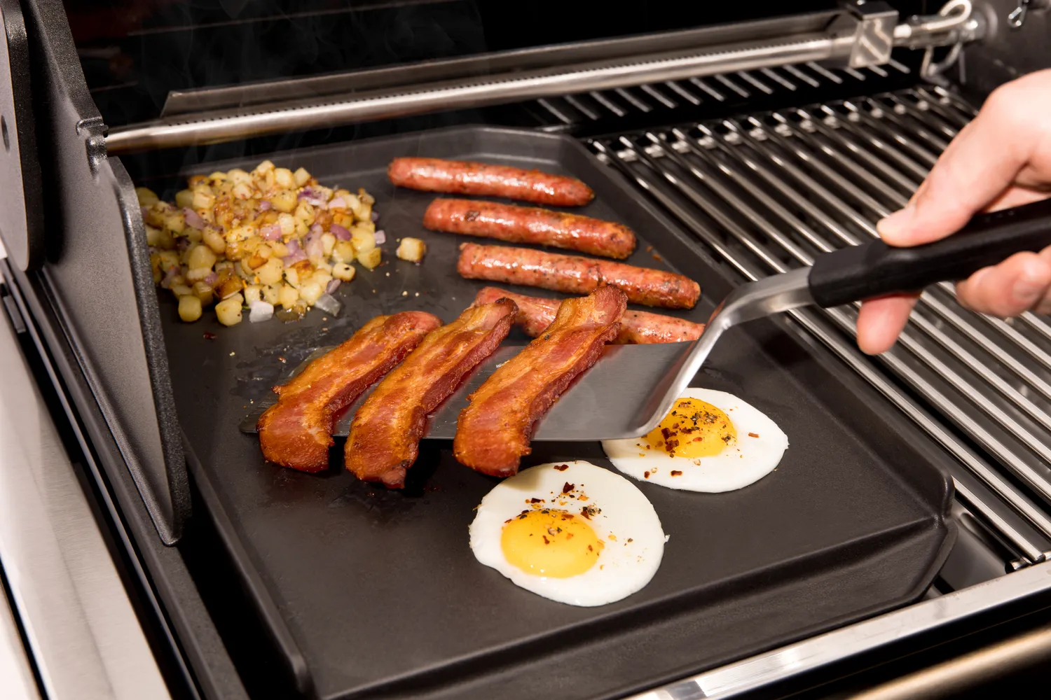 Broil King plancha gietijzer Baron geëmailleerd