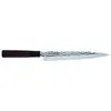 Konro Hammered Black sashimimes 21cm sushimes