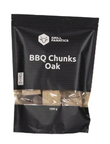 Sartons Eiken chunks rookhout 2,7L low and slow