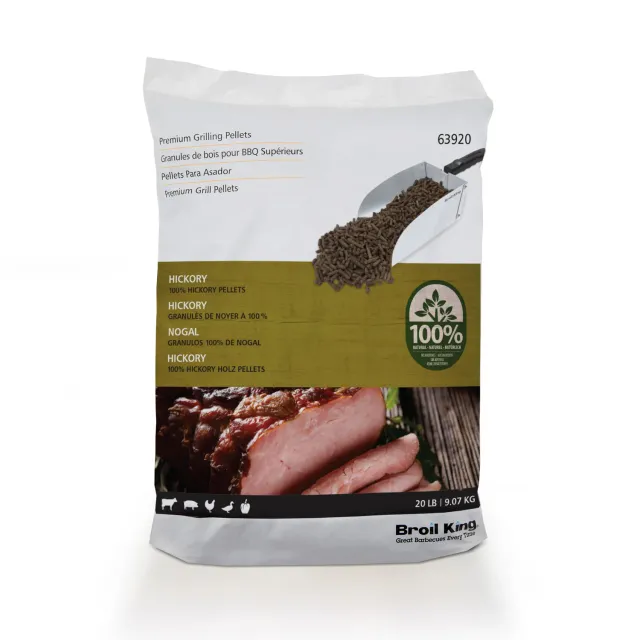 Broil King Hickory houtpellets rookpellets 100% natuurlijk