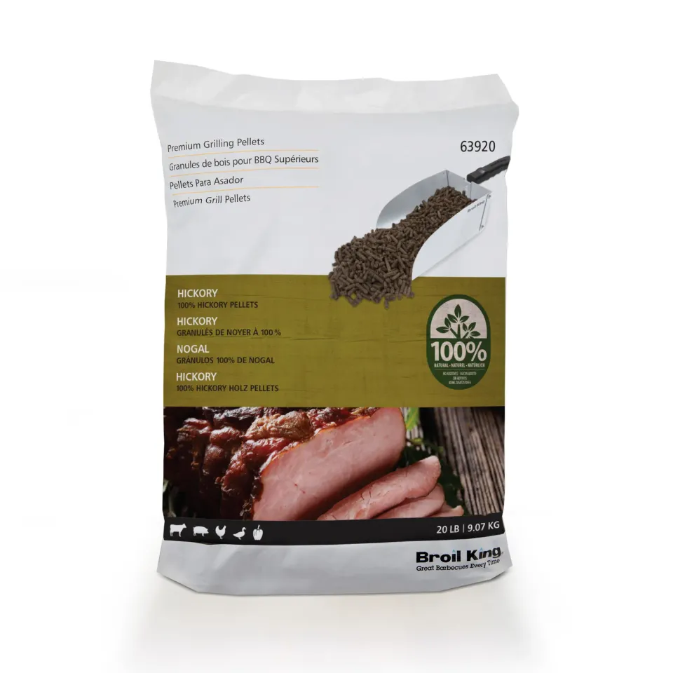 Broil King Hickory houtpellets rookpellets 100% natuurlijk