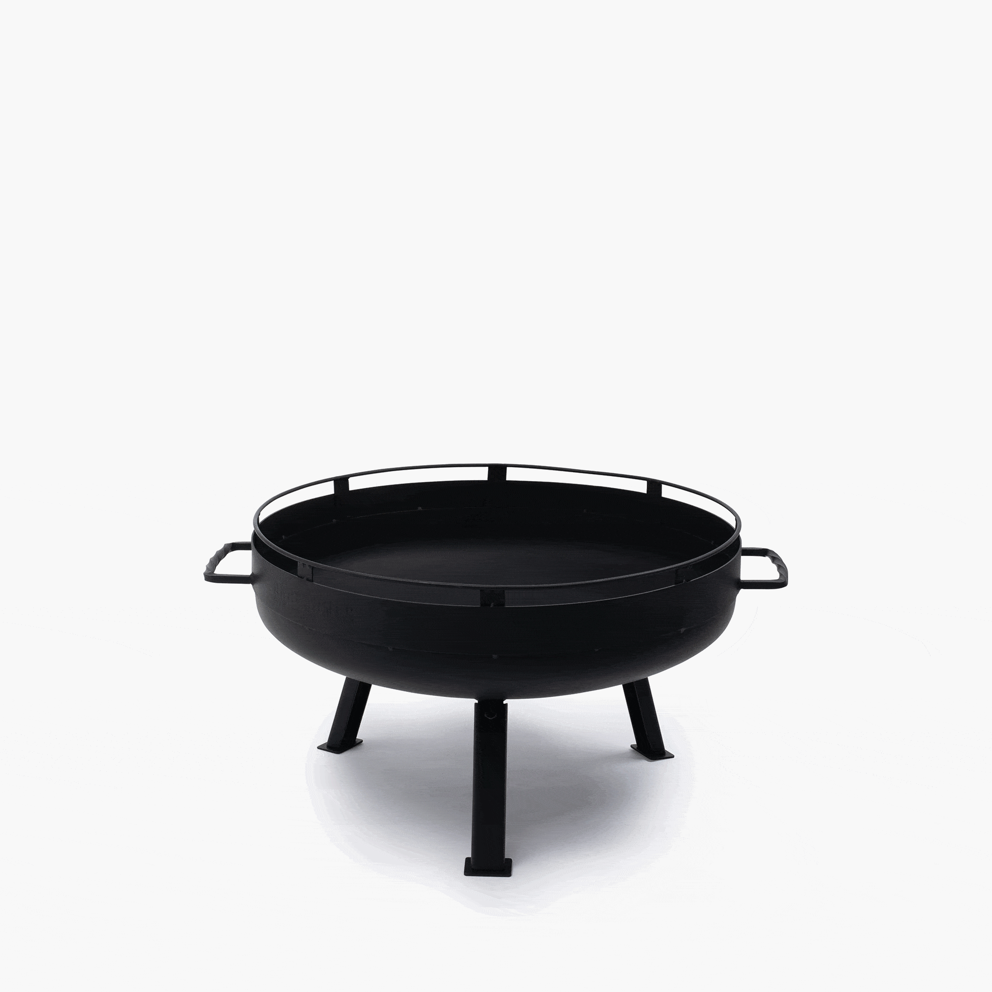 Barebones Cowboy Fire Pit Grill 23 inch houtskool