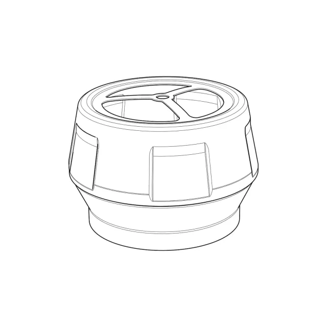 Gozney Dome Flue Top schoorsteenkap staal