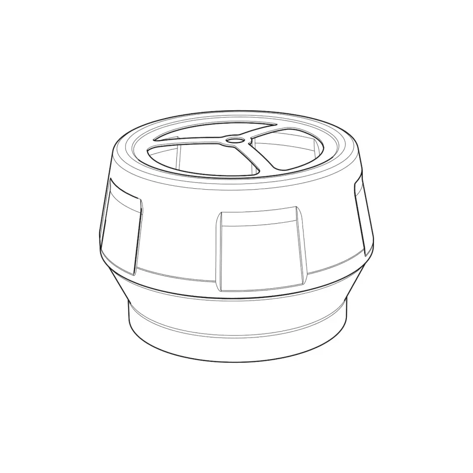 Gozney Dome Flue Top schoorsteenkap staal
