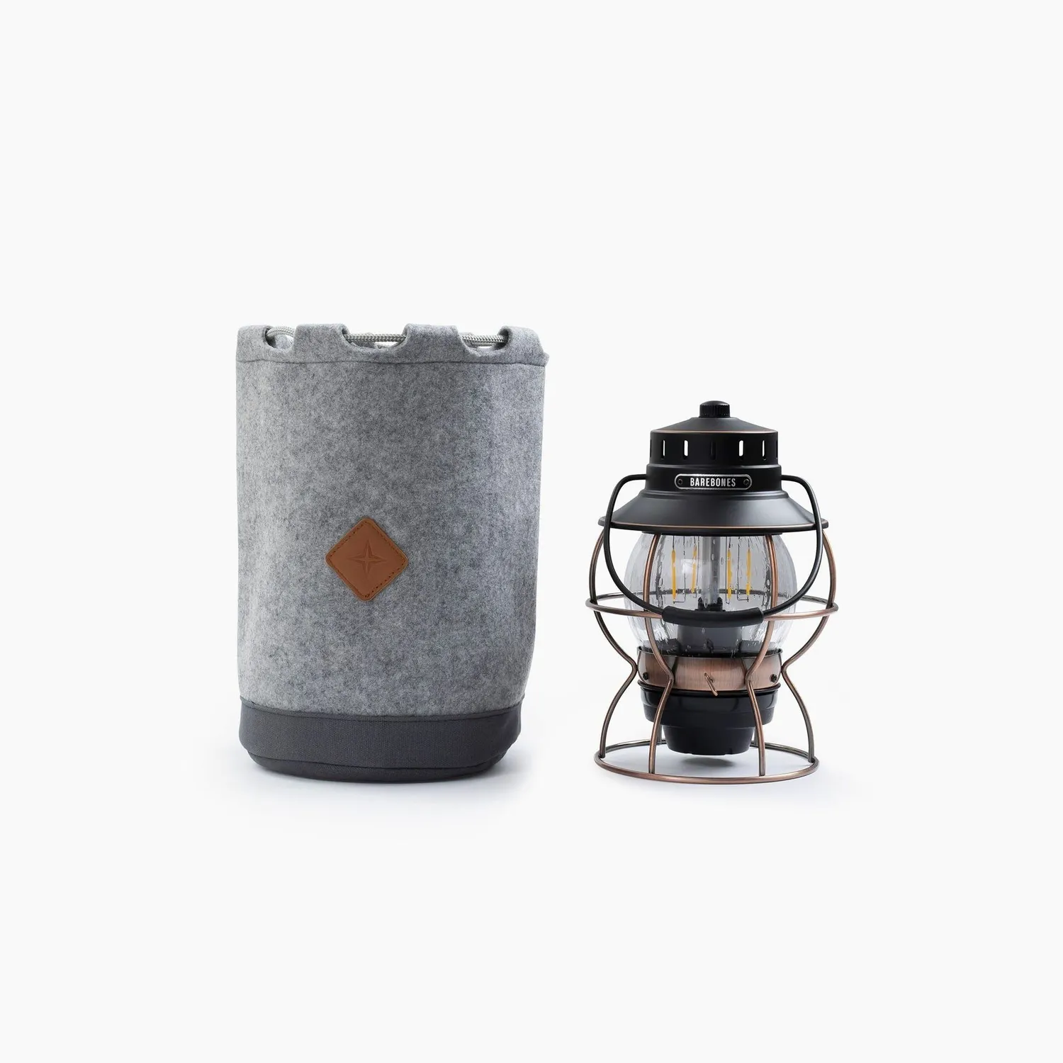 Barebones Felt Lantern opbergtas vilt beschermhoes