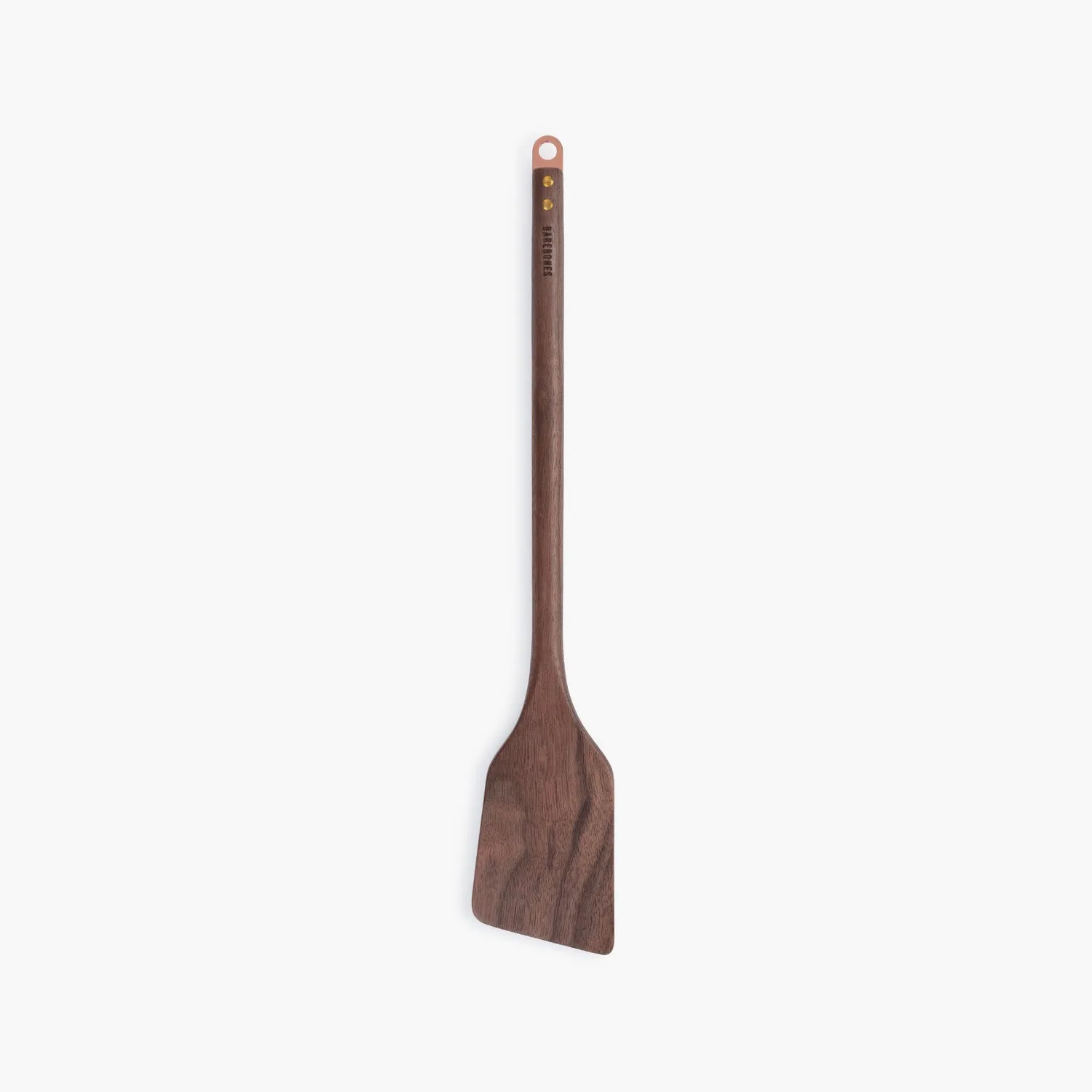 Bare Bones Living Wooden Spatula spatel walnoot koper