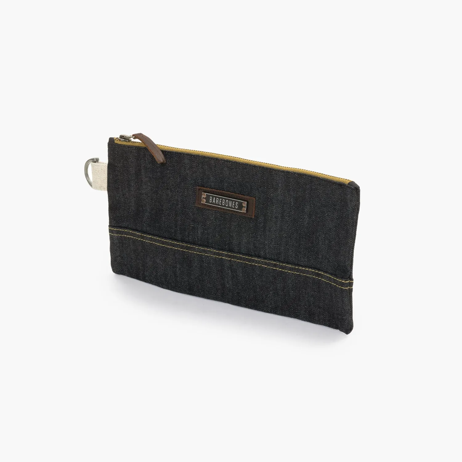 Barebones Neelum Zipper Pouch etui denim