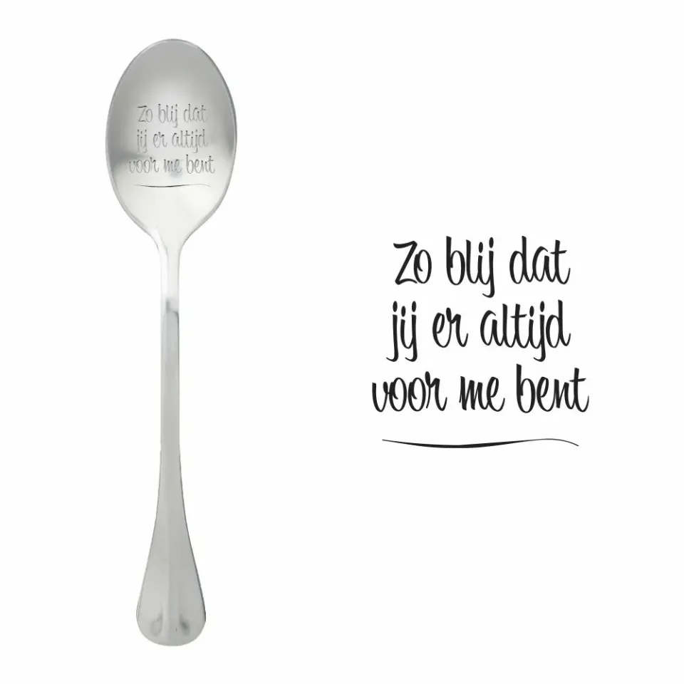 Sartons Zo blij dat jij er bent wenskaart bedankje