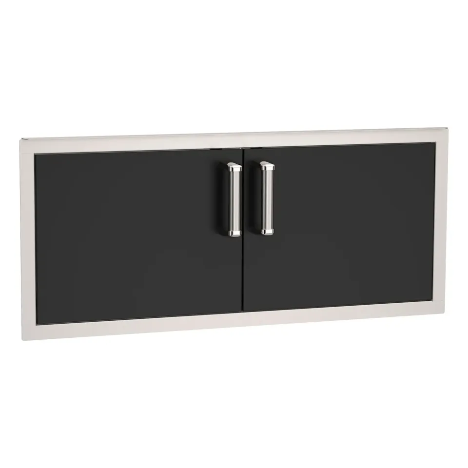 Fire Magic Echelon Black Double Access Door deur zwart