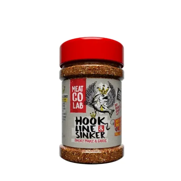 Angus & Oink Hook Line & Sinker vis rub 200 g citrus