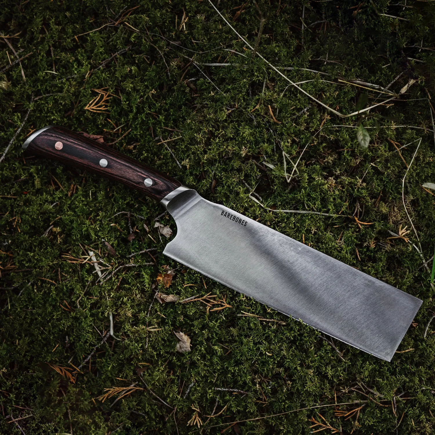 Bare Bones Living No. 7 Nakiri mes pakkahout schede