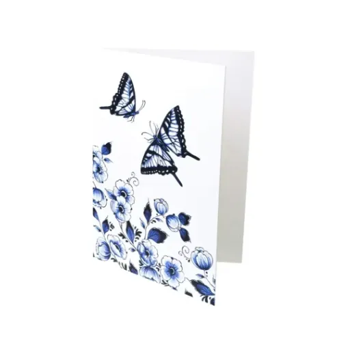 Sartons Vlinders wenskaart met envelop