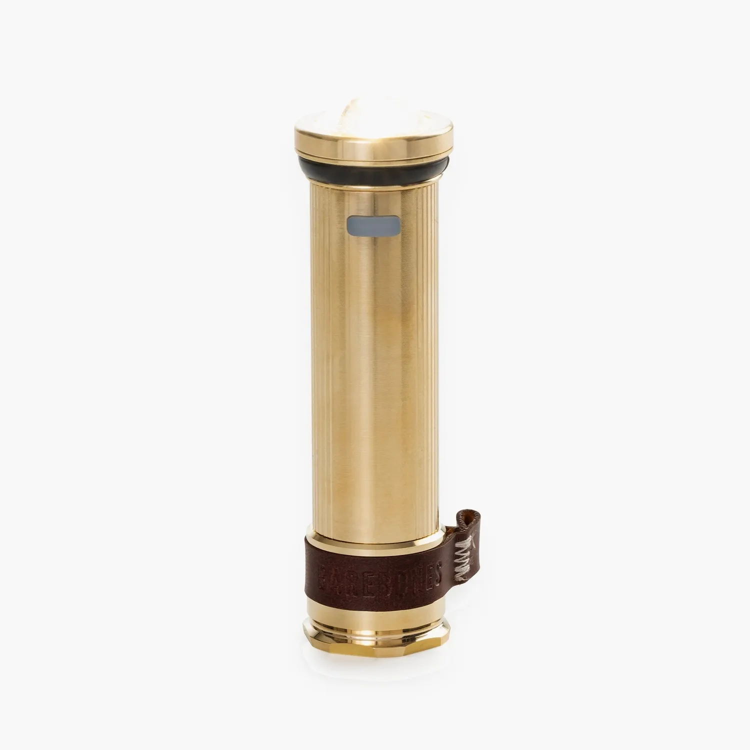 Bare Bones Living Mini Flashlight zaklamp Brass oplaadbaar