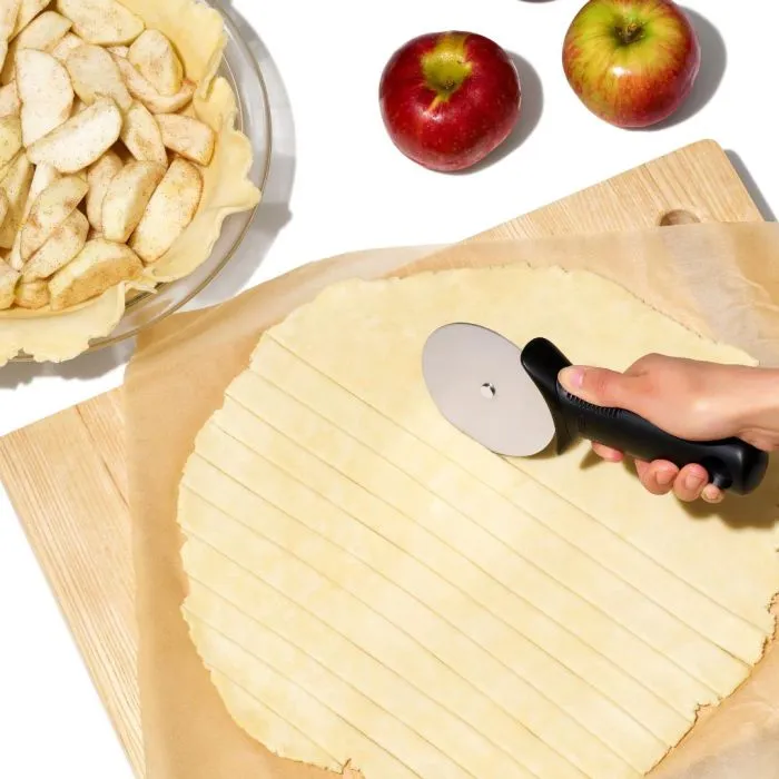 Sartons Pizzasnijder RVS met zachte greep