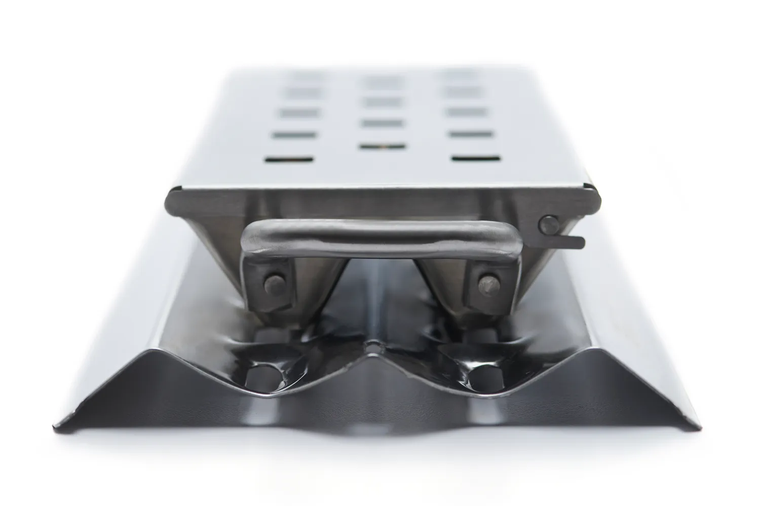 Broil King rookbox rvs met schuif en 2 vakken smokerbox
