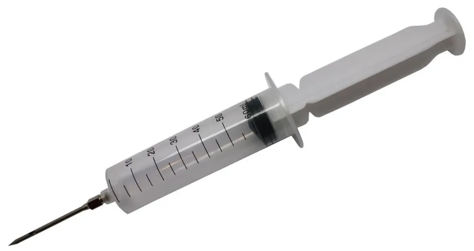 Sartons Vlees Injectiespuit met Naald 60 ml