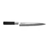 Konro Sashimi Mes 21 cm zwart roestvrij staal