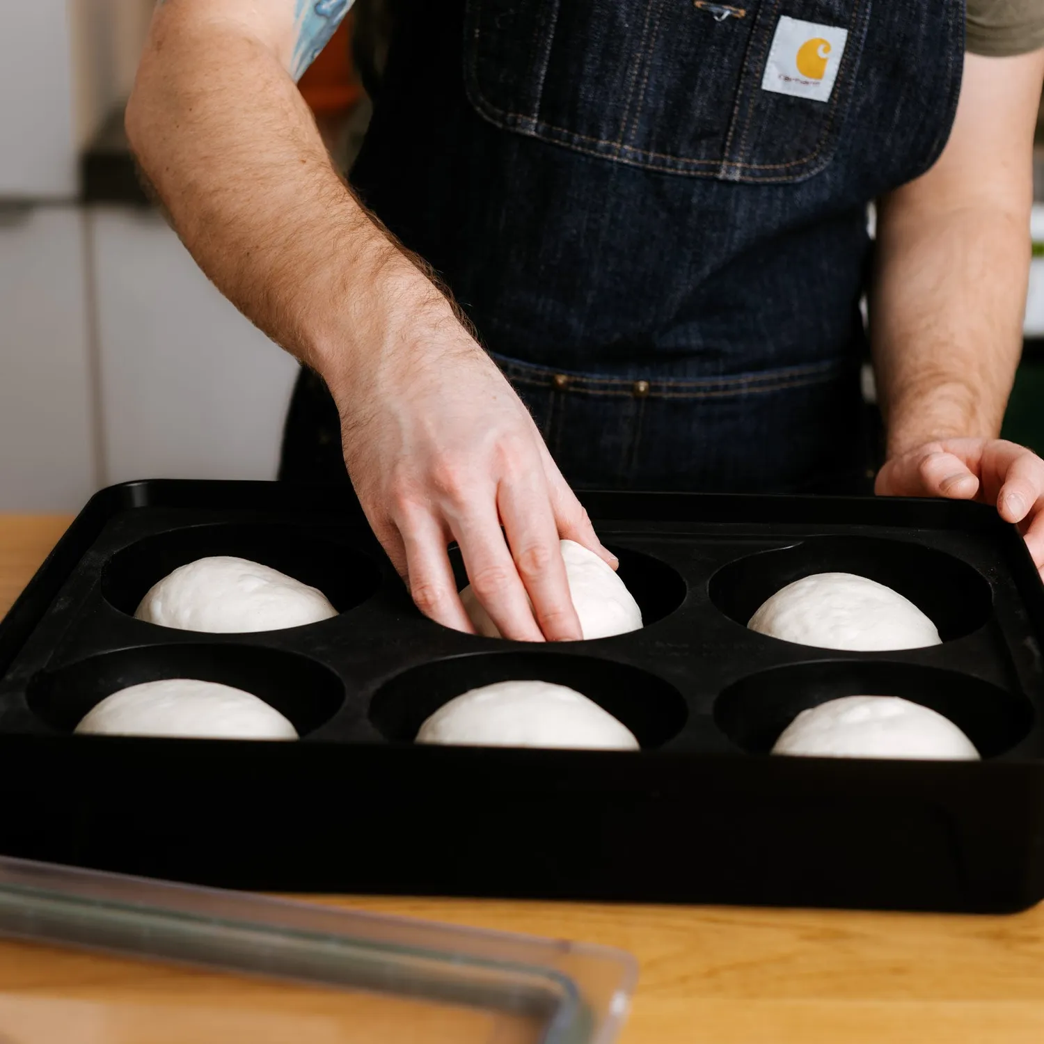 Gozney Dough Tray deegbak luchtdicht met thermometer
