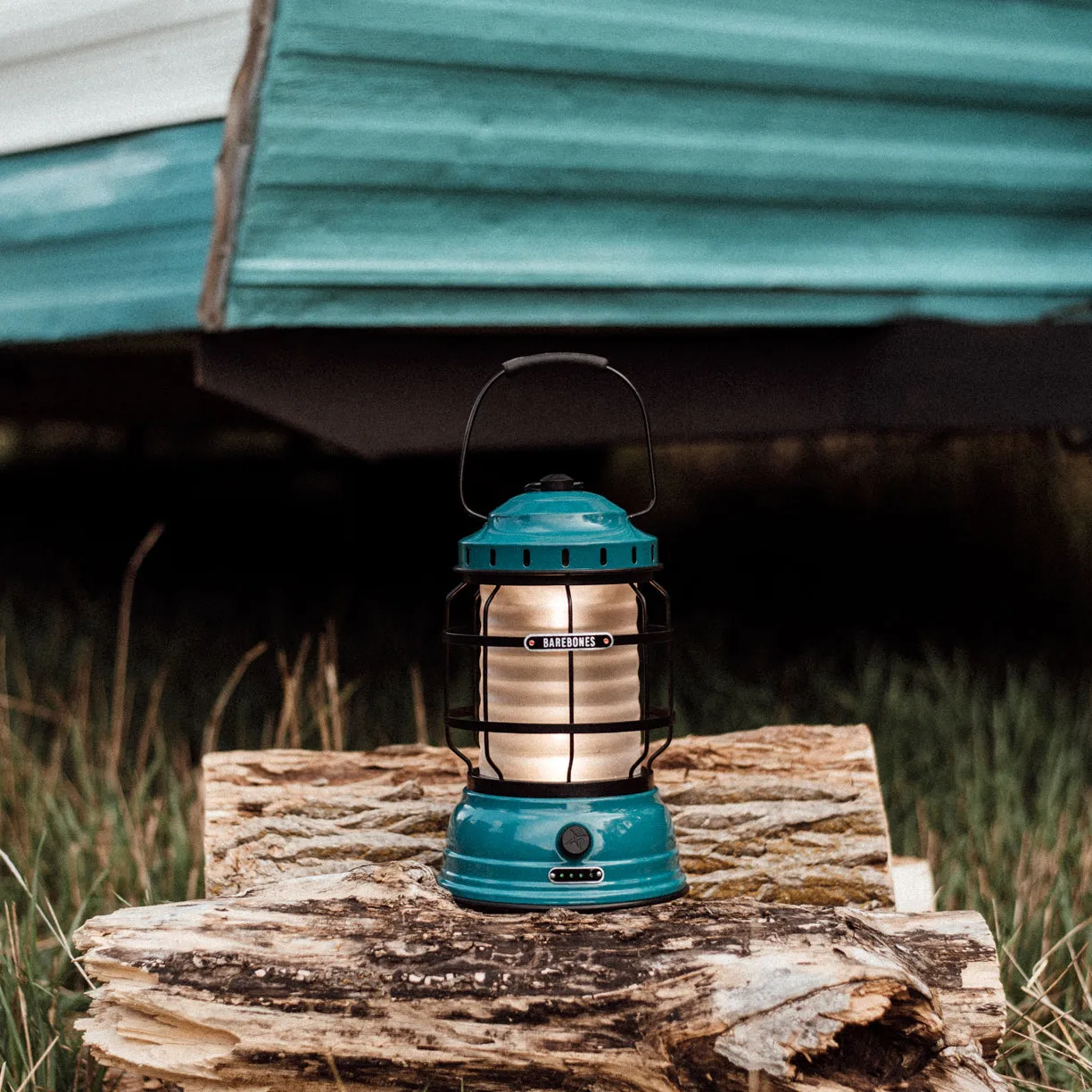 Bare Bones Forest Lantern LED-lantaarn oplaadbaar staal