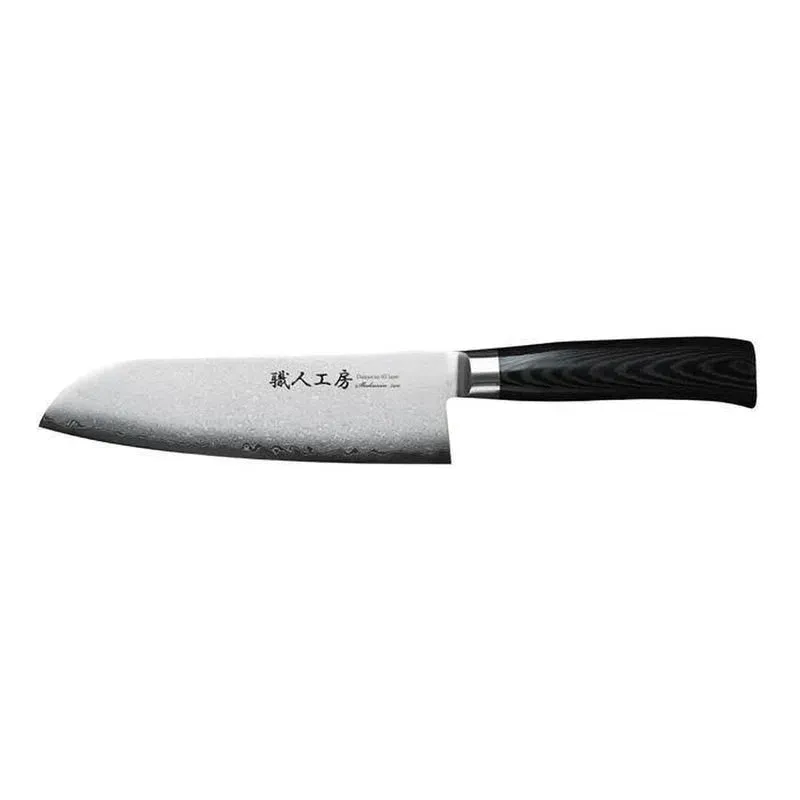 Shokunin Kobo Santoku mes 17,5cm damast VG-5