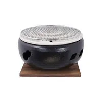 Konro Round tafelbarbecue 20 cm houtskool